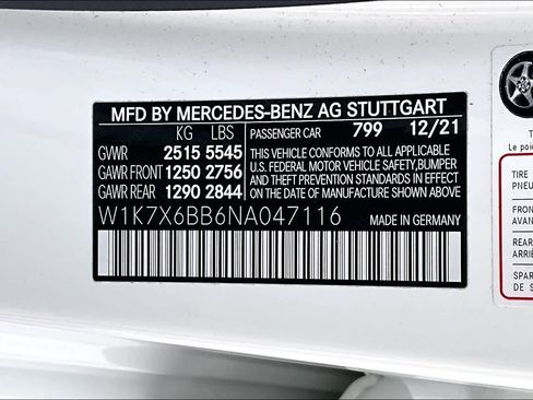 Used 2022 Mercedes-Benz AMG GT 53 w/ Executive Rear Seat Package image 31