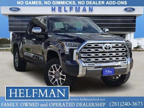 Used 2023 Toyota Tundra 1794 Edition w/ Advanced Package AWD/4WD image 1