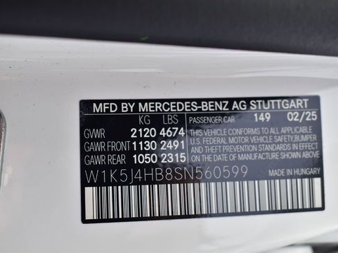 Certified 2025 Mercedes-Benz CLA 250 4MATIC image 33