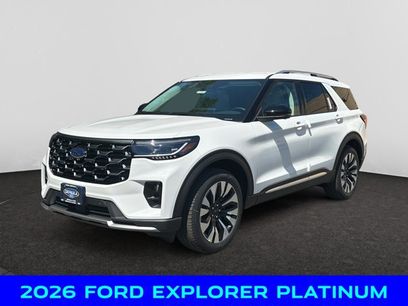 New 2026 Ford Explorer Platinum w/ LUX Leather Package