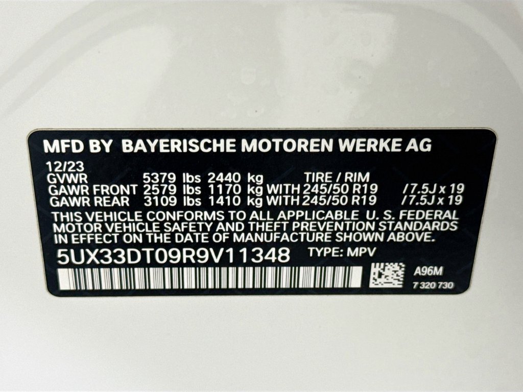 Used 2024 BMW X4 xDrive30i w/ Premium Package AWD/4WD image 34