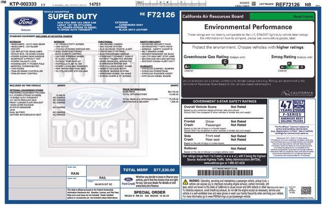 Used 2024 Ford F250 Lariat AWD/4WD image 3