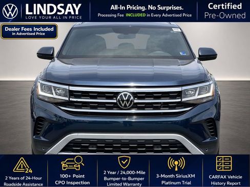 Used 2023 Volkswagen Atlas Cross Sport SE w/ Panoramic Sunroof Package AWD/4WD image 3
