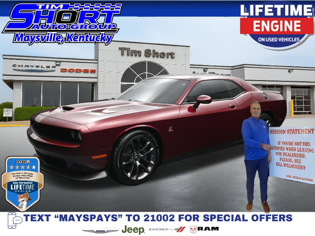 Used 2022 Dodge Challenger R/T Scat Pack w/ Plus Package RWD image 1