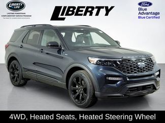 Certified 2023 Ford Explorer ST-Line w/ Class IV Trailer Tow Package 360° Tour