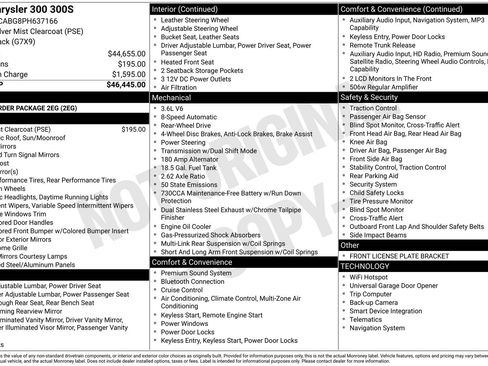 Used 2023 Chrysler 300 S image 1