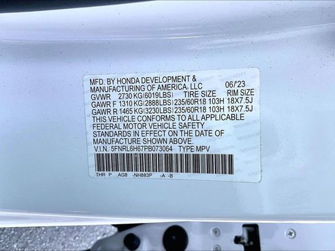 Used 2023 Honda Odyssey EX-L image 14