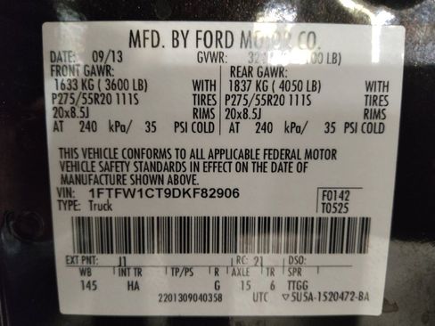 Used 2013 Ford F150 Lariat w/ Luxury Equipment Group image 33