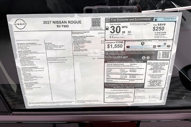 New 2027 Nissan Rogue SV FWD image 39