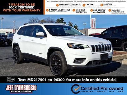 Certified 2021 Jeep Cherokee Latitude Plus