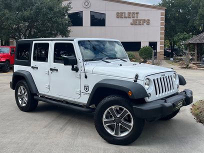 Used 2018 Jeep Wrangler Unlimited Sport w/ Connectivity Group