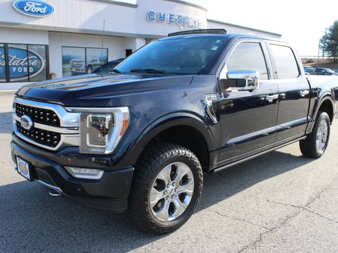 Used 2021 Ford F150 Platinum w/ Equipment Group 701A High image 2
