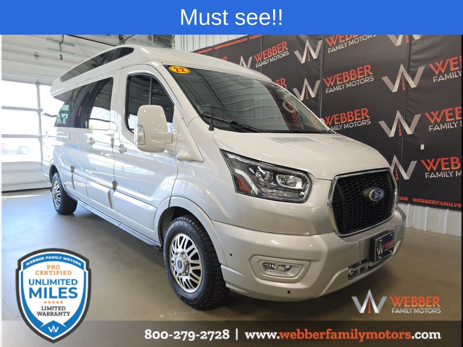 Used 2022 Ford Transit 150 Low Roof AWD image 1