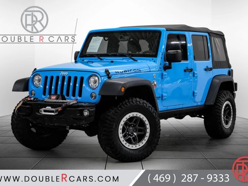 Used 2017 Jeep Wrangler Unlimited Rubicon w/ Connectivity Group AWD/4WD image 1