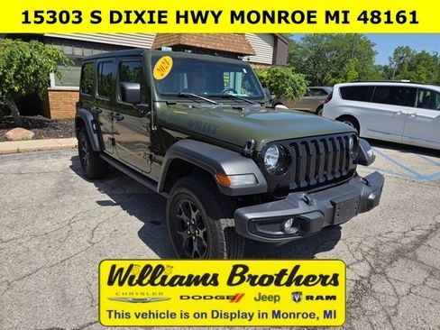 Used 2021 Jeep Wrangler Unlimited Sport image 1