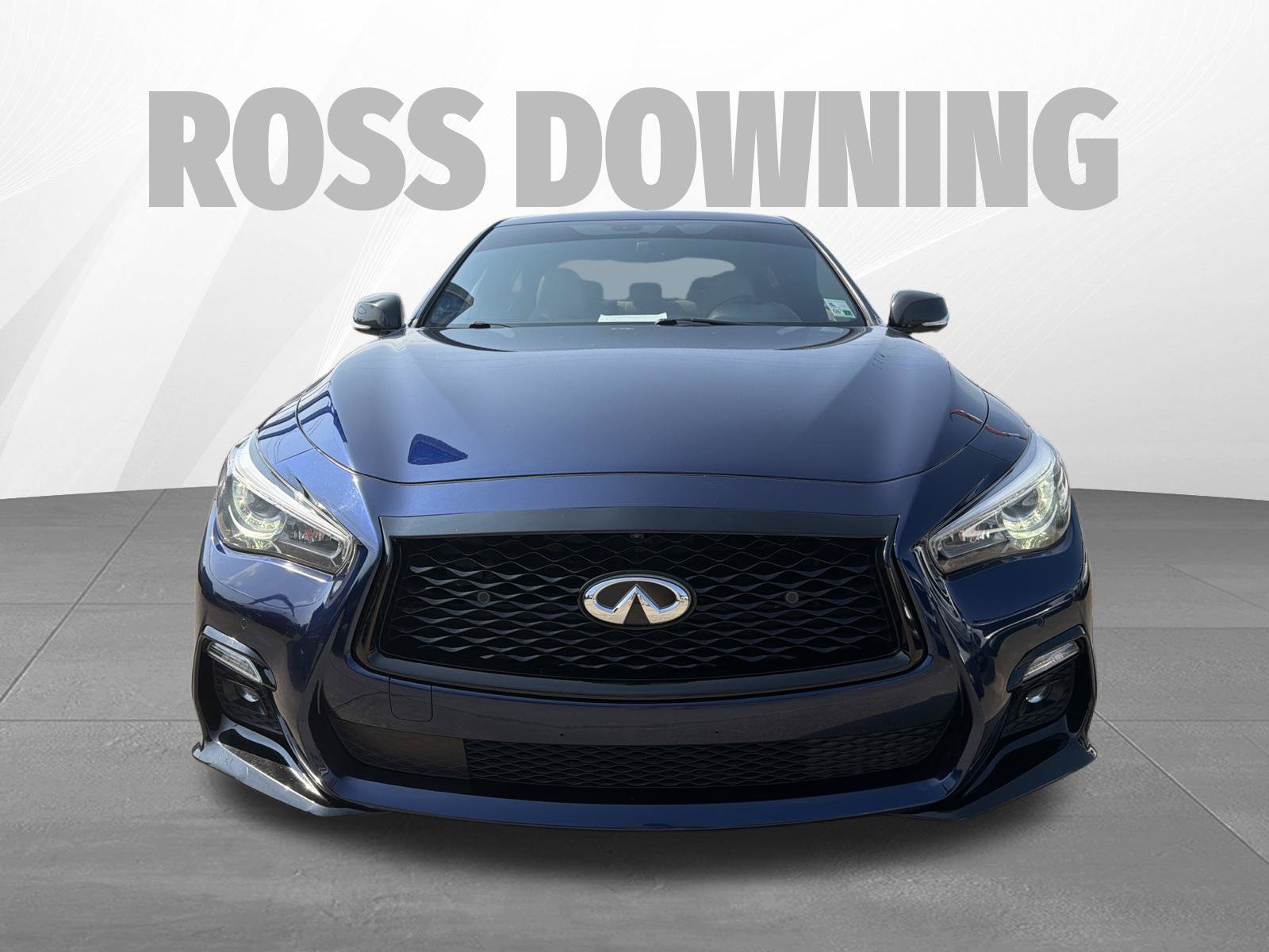 Used 2022 INFINITI Q50 Red Sport 400 w/ Carbon Fiber Package RWD image 2