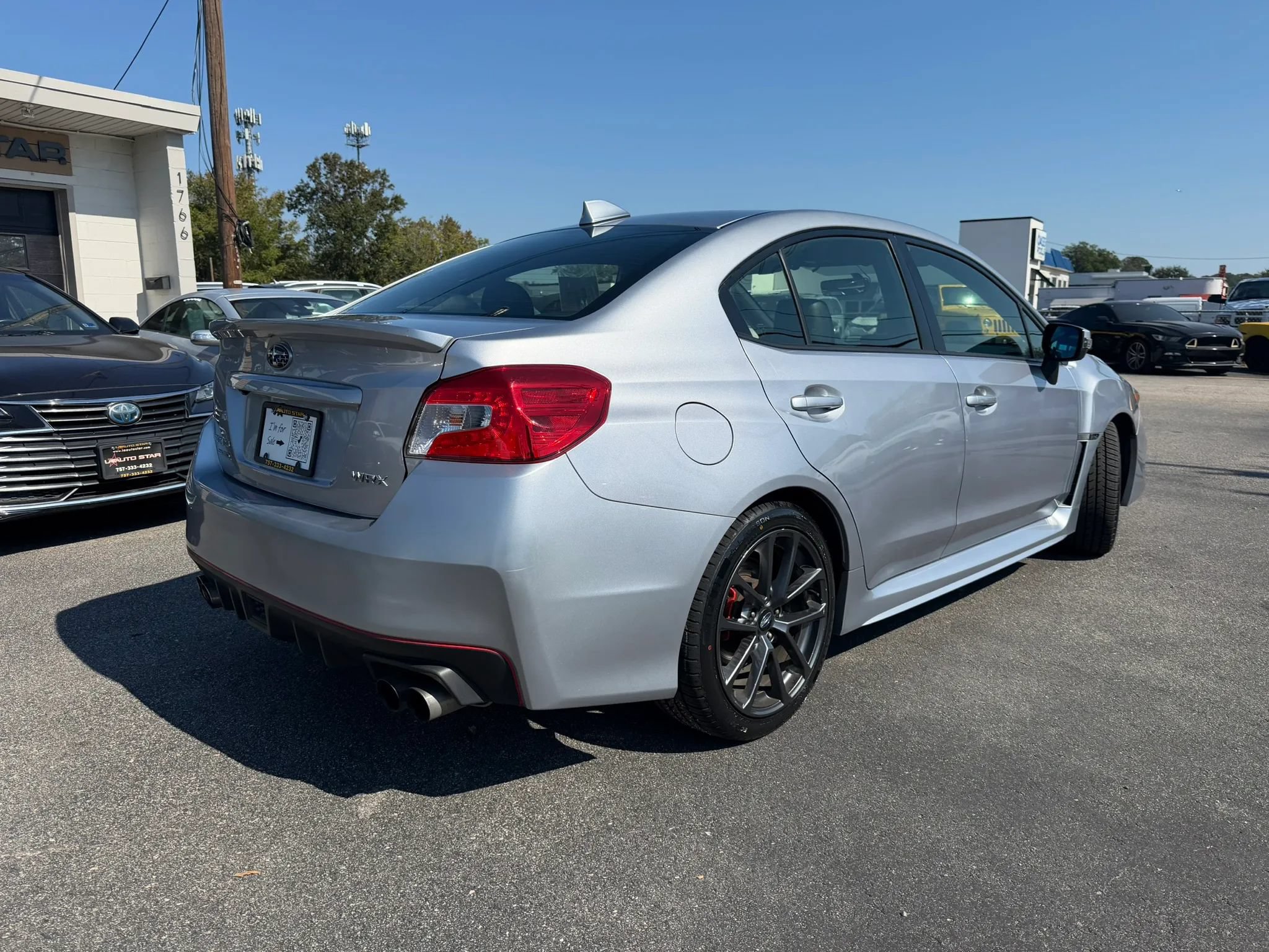 Used 2018 Subaru WRX Premium w/ Performance Package AWD/4WD image 3