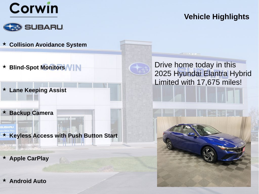 Used 2025 Hyundai Elantra Limited FWD image 6