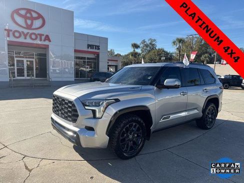 Certified 2025 Toyota Sequoia Platinum image 1