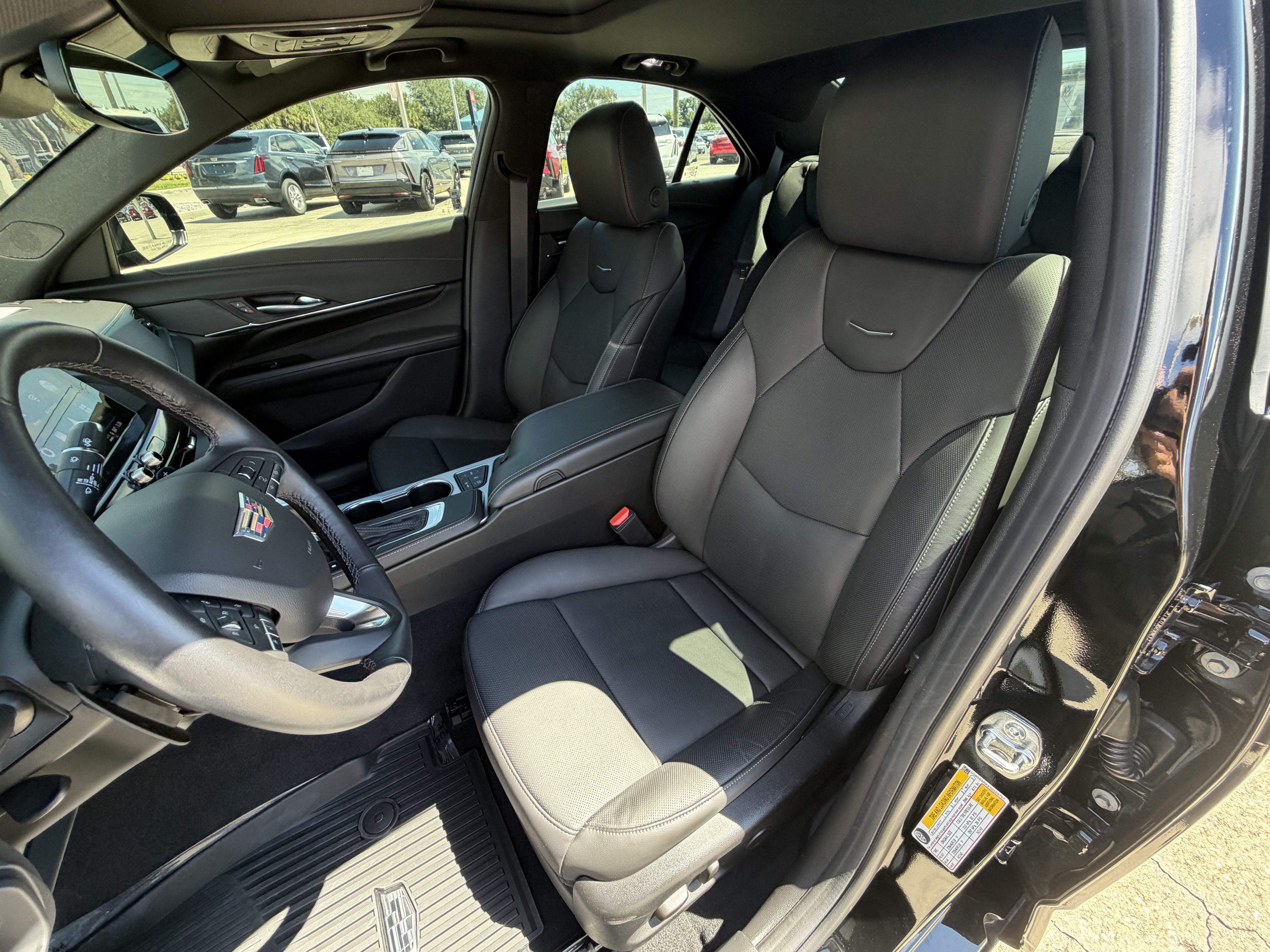 Certified 2025 Cadillac CT4 Premium Luxury w/ Climate Package RWD image 13