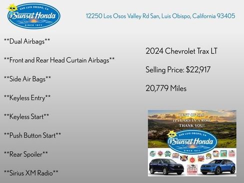 Used 2024 Chevrolet Trax LT w/ Driver Confidence Package FWD image 4