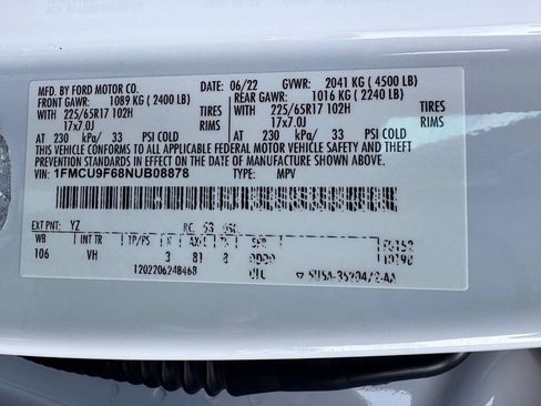 Used 2022 Ford Escape S AWD/4WD image 39
