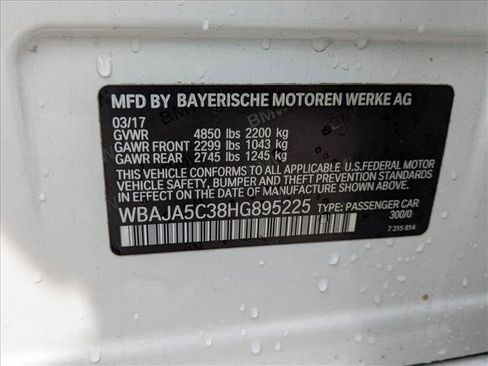 Used 2017 BMW 530i RWD image 25