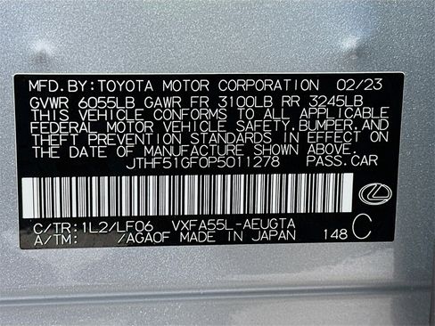 Used 2023 Lexus LS 500 F Sport image 36