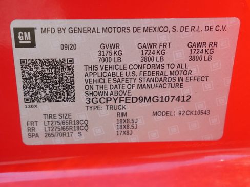 Certified 2021 Chevrolet Silverado 1500 LT Trail Boss w/ Convenience Package II image 30