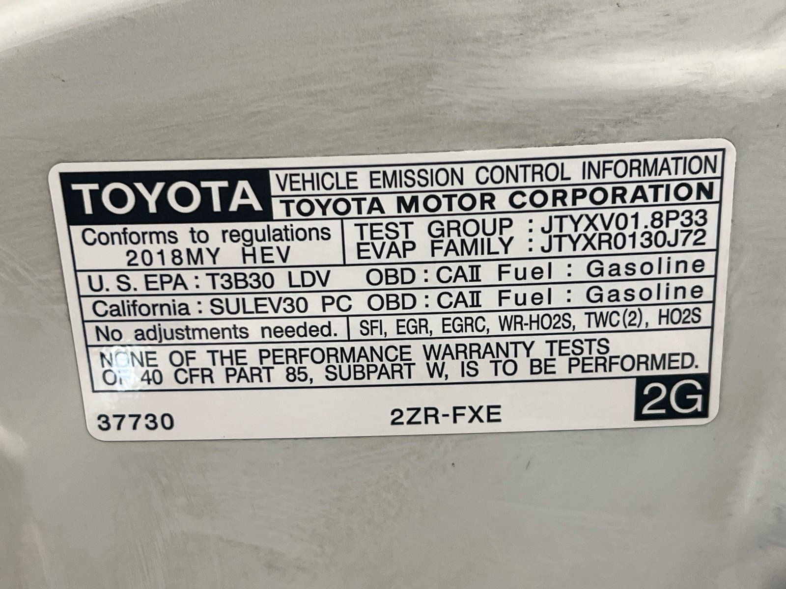 Used 2018 Toyota Prius Two w/ Prius Two Safety Plus Package FWD image 20