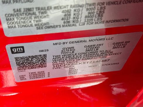 New 2026 Chevrolet Silverado 1500 Custom w/ Rally Edition image 26