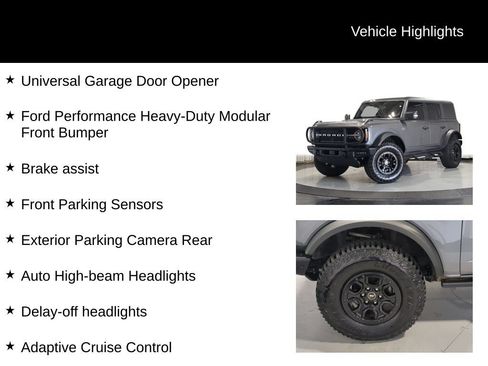 Used 2023 Ford Bronco Wildtrak AWD/4WD image 19