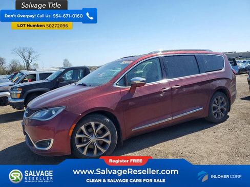 Used 2019 Chrysler Pacifica Limited w/ Tire & Wheel Group FWD image 1