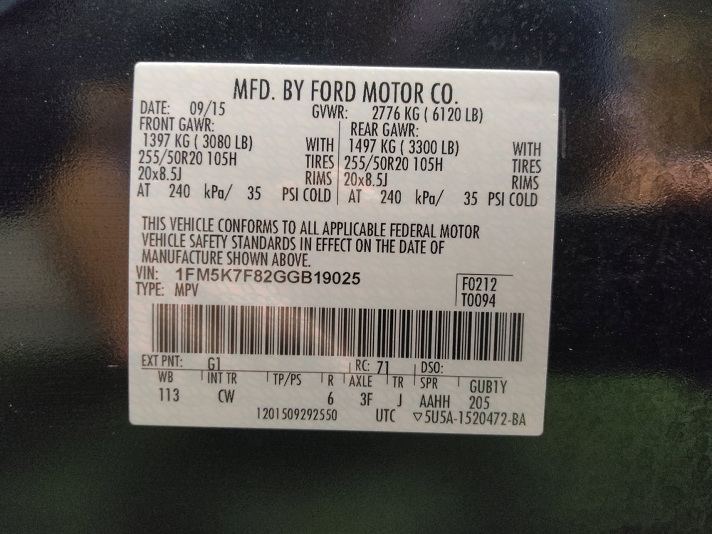 Used 2016 Ford Explorer Limited FWD image 33