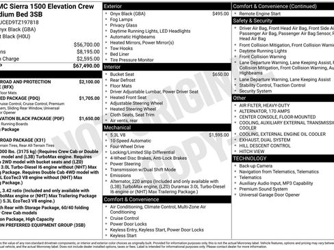 New 2026 GMC Sierra 1500 Elevation image 10