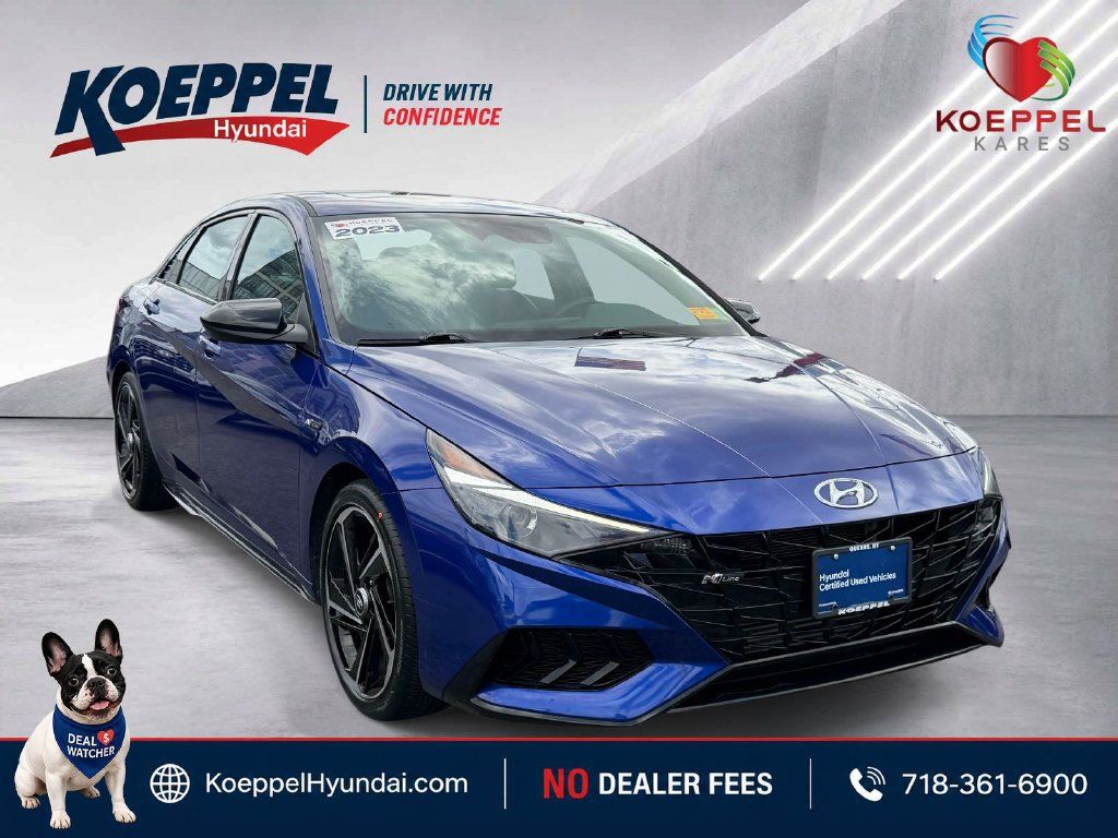 Certified 2023 Hyundai Elantra N Line FWD image 1