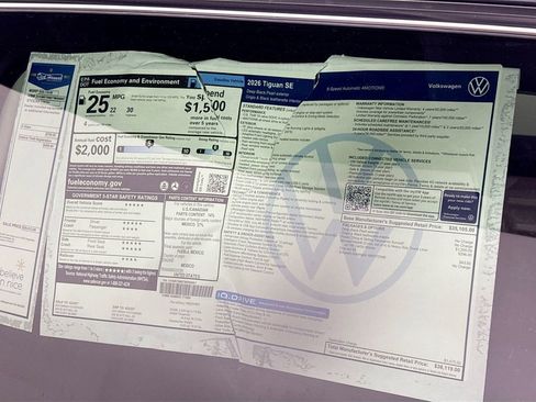 New 2026 Volkswagen Tiguan SE AWD/4WD image 24