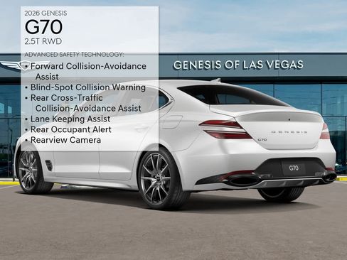 Certified 2026 Genesis G70 2.5T RWD image 7