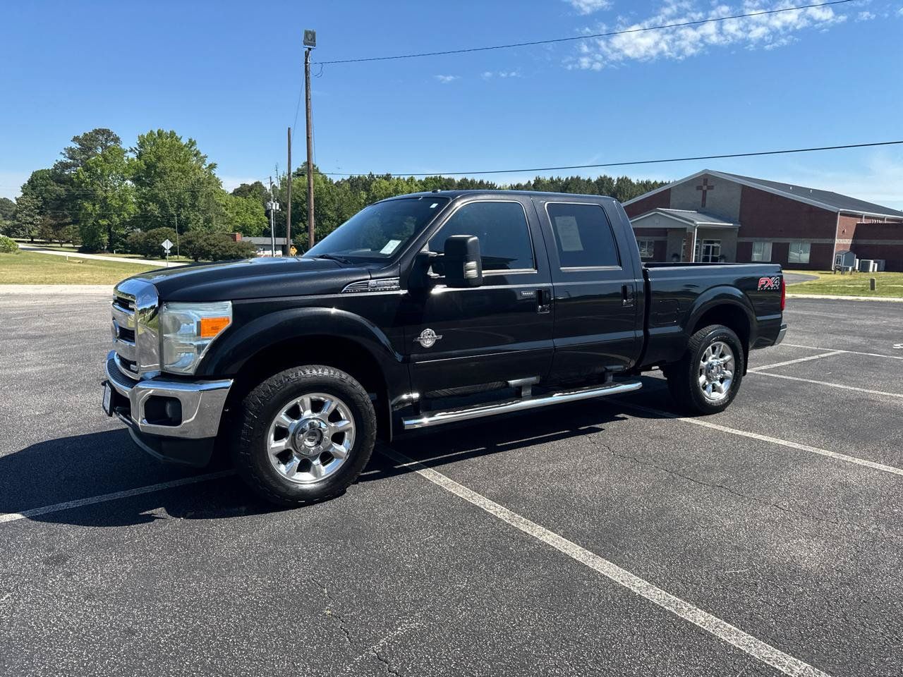 Used 2015 Ford F250 Lariat w/ Lariat Ultimate Package AWD/4WD image 10