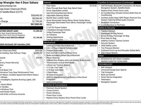 Used 2023 Jeep Wrangler Unlimited Sahara w/ Cold Weather Group image 3