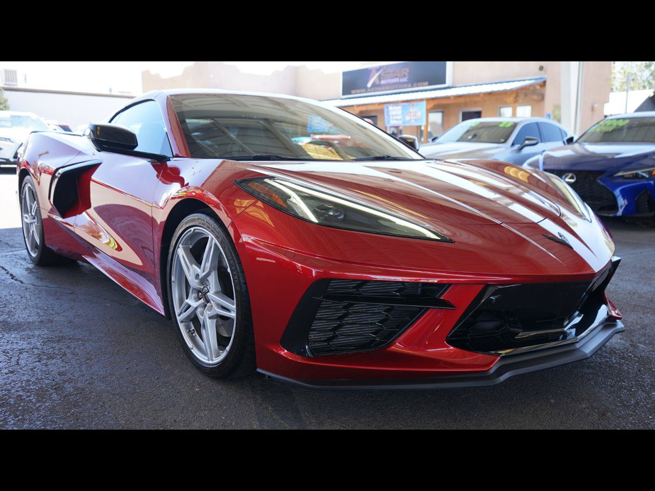 Used 2021 Chevrolet Corvette Stingray Preferred Cpe w/ Z51 Performance Package RWD image 1