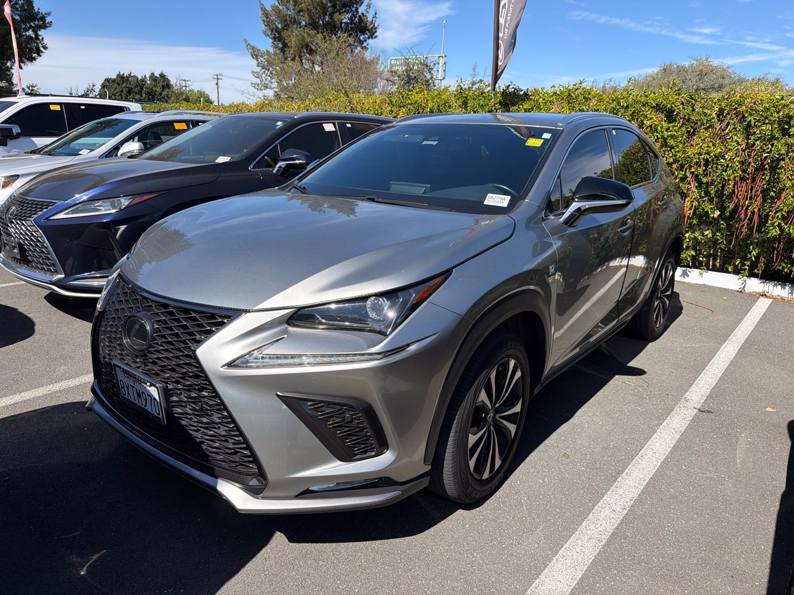 Used 2021 Lexus NX 300 F Sport w/ F Sport Premium Package AWD/4WD image 3
