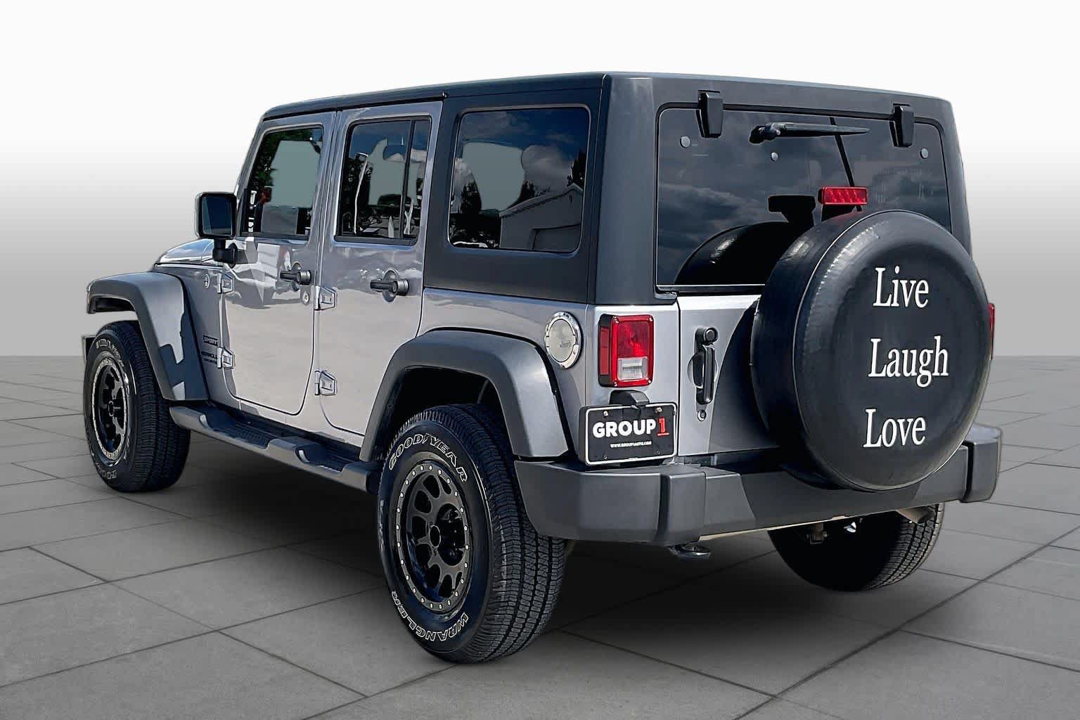 Used 2017 Jeep Wrangler Unlimited Sport w/ Quick Order Package 24S AWD/4WD image 11