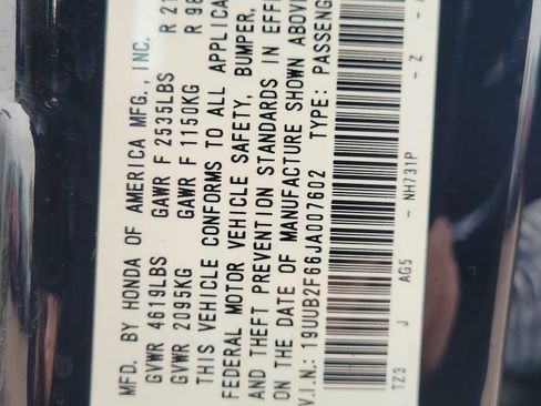 Used 2018 Acura TLX V6 w/ Technology & A-SPEC Pkg image 35