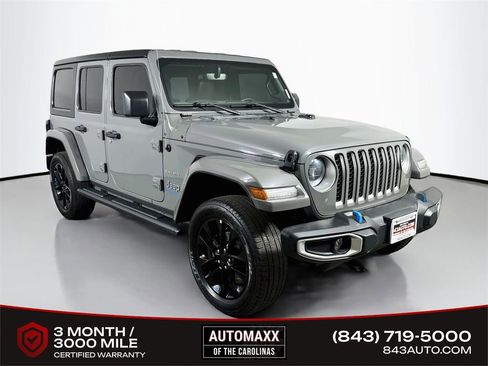 Used 2023 Jeep Wrangler Unlimited Sahara AWD/4WD image 1