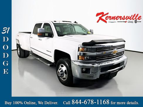 Used 2015 Chevrolet Silverado 3500 LTZ w/ Duramax Plus Package AWD/4WD image 1