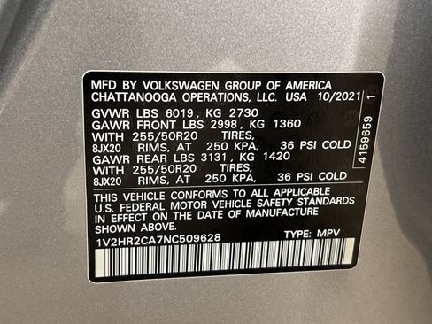 Used 2022 Volkswagen Atlas SE image 25