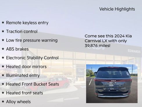 Used 2024 Kia Carnival LX FWD image 11