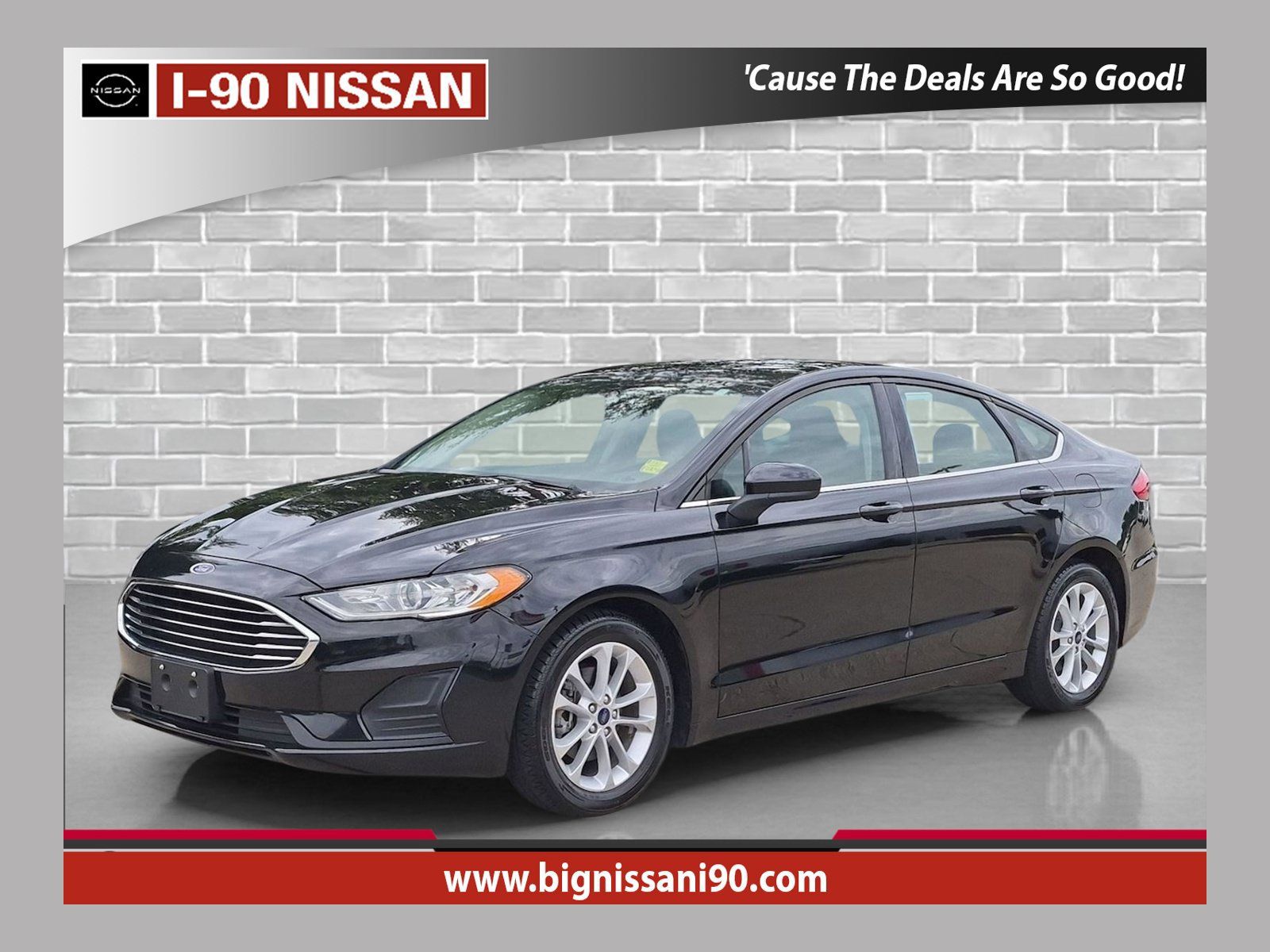 Used 2020 Ford Fusion SE FWD image 1