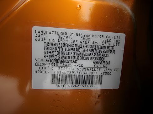 Used 2021 Nissan Kicks SR w/ SR Premium Package FWD image 11